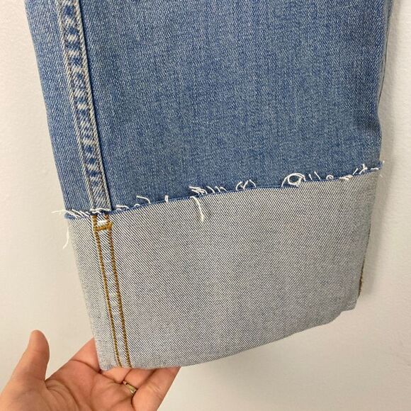 3x1 Claudia Extreme High Kick Jeans Cropped Inseam in Reef - Picture 6 of 11